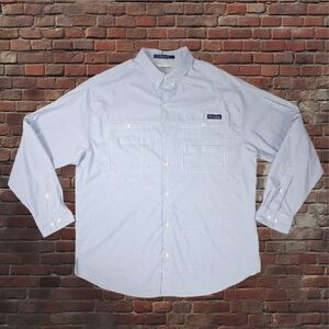 NWOT COLUMBIA SUPER TAMIAMI PFG OMNI SHADE BUTTON DOWN SHIRT